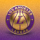 NBA洛杉矶湖人队标志，紫金色篮球图标